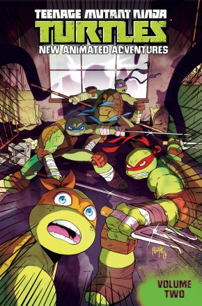 TEENAGE MUTANT NINJA TURTLES NEW ANIMATED ADVENTURES VOLUME 2 GRAPHIC NOVEL