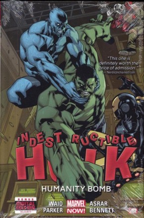 INDESTRUCTIBLE HULK VOLUME 4 HUMANITY BOMB HARDCOVER