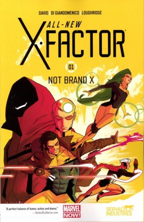 ALL NEW X-FACTOR VOLUME 1 NOT BRAND X GRAPHIC NOVEL