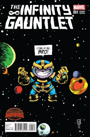 INFINITY GAUNTLET #1 SKOTTIE YOUNG BABY VARIANT COVER