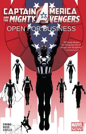CAPTAIN AMERICA AND THE MIGHTY AVENGERS VOLUME 1 OPEN FOR BUSINESS GRAPHIC NOVEL