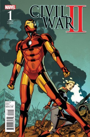 CIVIL WAR II #1 BATTLE 1 IN 15 VARIANT