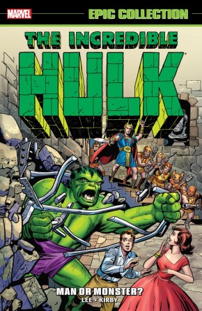 INCREDIBLE HULK EPIC COLLECTION MAN OR MONSTER GRAPHIC NOVEL