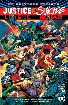 JUSTICE LEAGUE VS SUICIDE SQUAD HARDCOVER