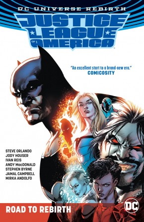 JUSTICE LEAGUE OF AMERICA THE ROAD TO REBIRTH GRAPHIC NOVEL