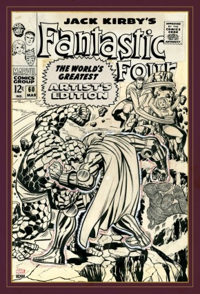 JACK KIRBY FANTASTIC FOUR WORLDS GREATEST ARTIST EDITION HARDCOVER