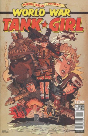 TANK GIRL WORLD WAR TANK GIRL #4 