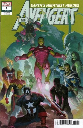 AVENGERS #1 (2018 SERIES) 1 IN 50 INCENTIVE RIBIC VARIANT