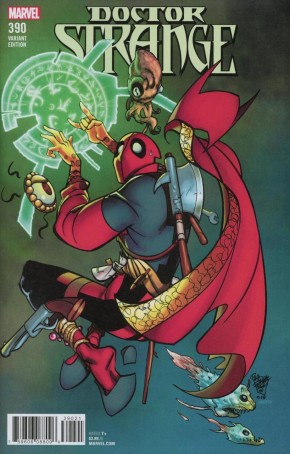 DOCTOR STRANGE #390 (2015 SERIES) FERRY DEADPOOL VARIANT