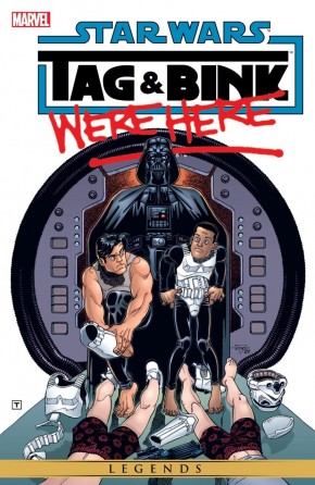 STAR WARS TAG AND BINK WERE HERE #1