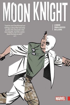 MOON KNIGHT BY JEFF LEMIRE AND GREG SMALLWOOD HARDCOVER