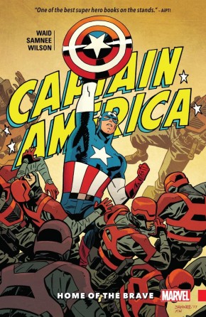 CAPTAIN AMERICA BY WAID AND SAMNEE VOLUME 1 HOME OF THE BRAVE GRAPHIC NOVEL