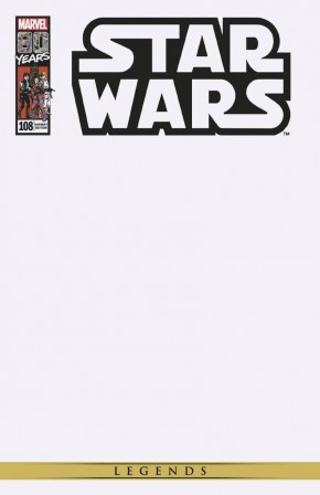 STAR WARS ORIGINAL MARVEL YEARS #108 BLANK VARIANT