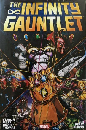 INFINITY GAUNTLET OMNIBUS HARDCOVER GEORGE PEREZ COVER