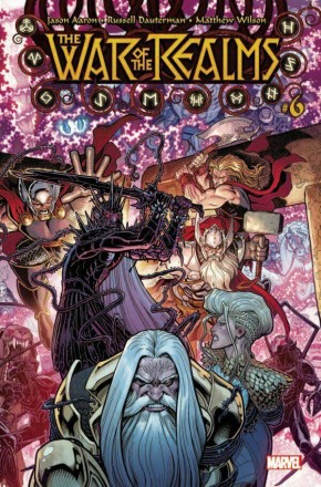 WAR OF THE REALMS OMNIBUS HARDCOVER ART ADAMS DM VARIANT COVER