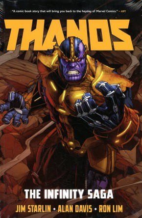 THANOS INFINITY SAGA OMNIBUS HARDCOVER DALE KEOWN DM VARIANT COVER