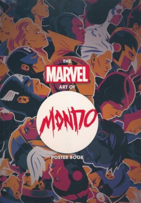 THE MARVEL ART OF MONDO POSTER BOOK GRAPHIC NOVEL
