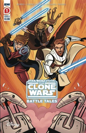 STAR WARS ADVENTURES CLONE WARS #1 2ND PRINTING