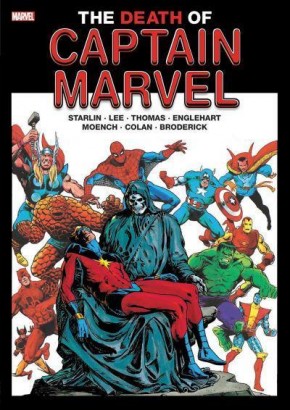 THE DEATH OF CAPTAIN MARVEL GALLERY EDITION HARDCOVER