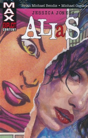 JESSICA JONES ALIAS OMNIBUS HARDCOVER DAVID MACK SECRET ORIGIN COVER