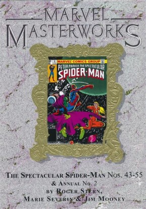 MARVEL MASTERWORKS SPECTACULAR SPIDER-MAN VOLUME 4 DM VARIANT #312 EDITION HARDCOVER