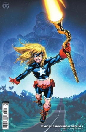 STARGIRL SPRING BREAK SPECIAL #1 MIKE MCKONE CARD STOCK VARIANT
