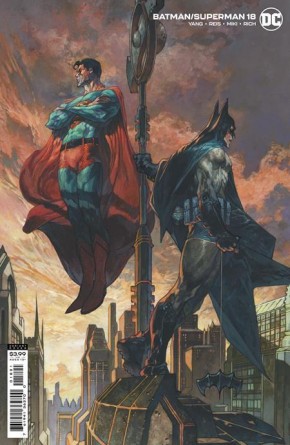 BATMAN SUPERMAN #18 (2019 SERIES) SIMONE BIANCHI CARD STOCK VARIANT