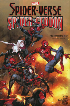 SPIDER-VERSE SPIDER-GEDDON OMNIBUS HARDCOVER OLIVIER COIPEL COVER