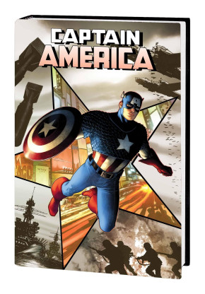 CAPTAIN AMERICA THE TRIAL OF CAPTAIN AMERICA OMNIBUS HARDCOVER STEVE MCNIVEN DM VARIANT COVER