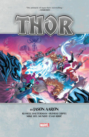 THOR BY JASON AARON OMNIBUS VOLUME 2 HARDCOVER RUSSELL DAUTERMAN COVER