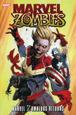 MARVEL ZOMNIBUS RETURNS HARDCOVER GREG LAND DM VARIANT COVER