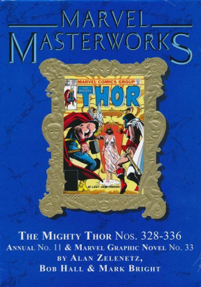 MARVEL MASTERWORKS THE MIGHTY THOR VOLUME 22 DM VARIANT #348 EDITION HARDCOVER