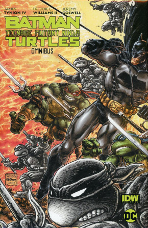 BATMAN TEENAGE MUTANT NINJA TURTLES OMNIBUS HARDCOVER