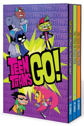 TEEN TITANS GO BOX SET VOLUME 2 THE HUNGRY GAMES GRAPHIC NOVELS