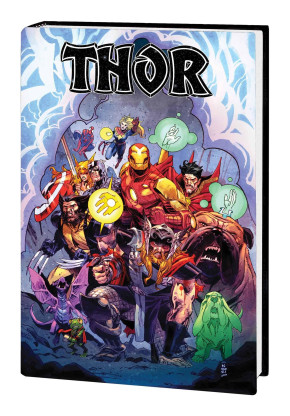 THOR BY CATES AND KLEIN OMNIBUS HARDCOVER NIC KLEIN DM VARIANT COVER