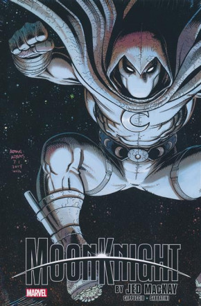 MOON KNIGHT BY JED MACKAY OMNIBUS HARDCOVER ARTHUR ADAMS DM VARIANT COVER