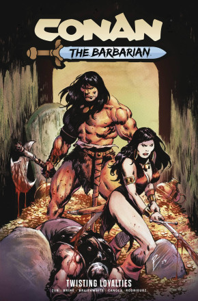 CONAN THE BARBARIAN VOLUME 5 TWISTING LOYALTIES GRAPHIC NOVEL ROBERTO DE LA TORRE COVER