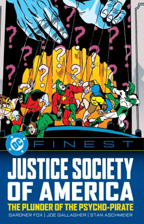 DC FINEST JUSTICE SOCIETY AMERICA PLUNDER PSYCHO-PIRATE GRAPHIC NOVEL