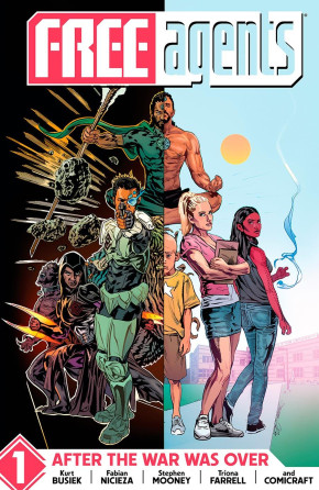 FREE AGENTS VOLUME 1 GRAPHIC NOVEL