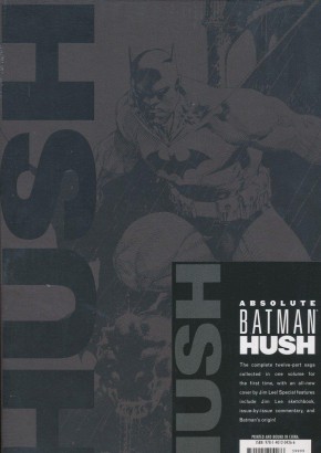 ABSOLUTE BATMAN HUSH HARDCOVER