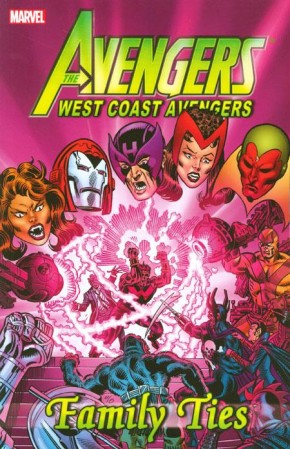 AVENGERS WEST COAST AVENGERS FAMILY TIES GRAPHIC NOVEL