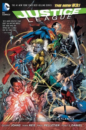 JUSTICE LEAGUE VOLUME 3 THRONE OF ATLANTIS HARDCOVER