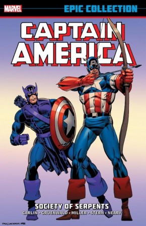 CAPTAIN AMERICA EPIC COLLECTION SOCIETY OF SERPENTS GRAPHIC NOVEL