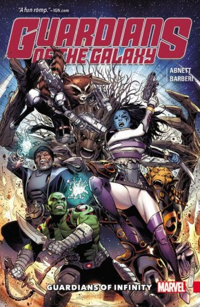 GUARDIANS OF THE GALAXY GUARDIANS OF INFINITY GRAPHIC NOVEL