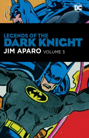 BATMAN LEGENDS OF THE DARK KNIGHT JIM APARO VOLUME 3 HARDCOVER