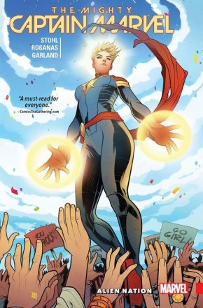 MIGHTY CAPTAIN MARVEL VOLUME 1 ALIEN NATION GRAPHIC NOVEL