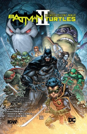BATMAN TEENAGE MUTANT NINJA TURTLES II HARDCOVER