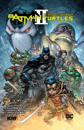 BATMAN TEENAGE MUTANT NINJA TURTLES II HARDCOVER