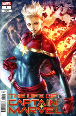 LIFE OF CAPTAIN MARVEL #1 ARTGERM VARIANT