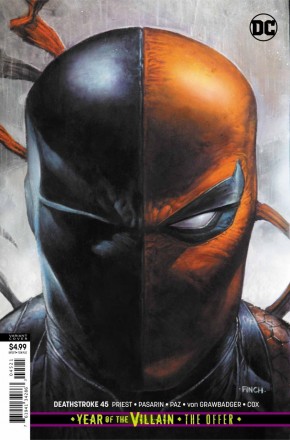 DEATHSTROKE #45 (2016 SERIES) CARD STOCK VARIANT